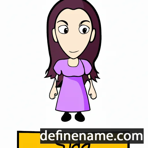 cartoon of the name Silda