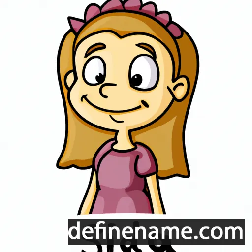 cartoon of the name Silda