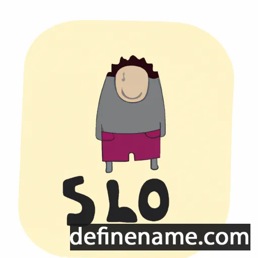 cartoon of the name Siloa