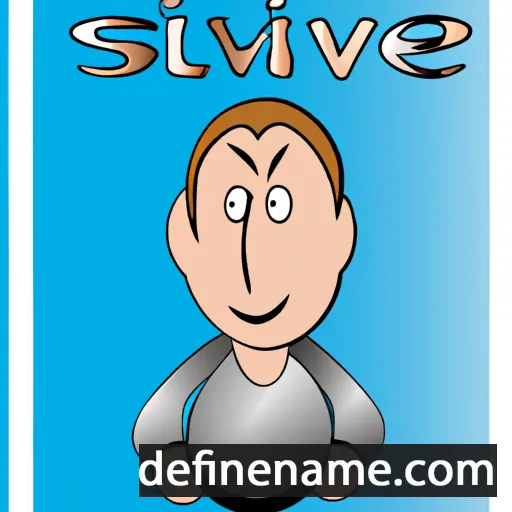 cartoon of the name Silvane