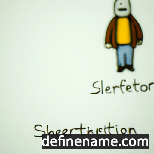 cartoon of the name Silverthorn