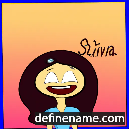 Silviana cartoon