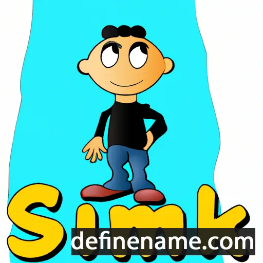 cartoon of the name Simak