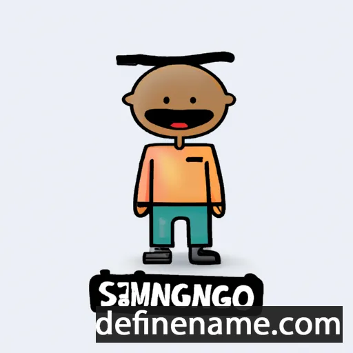 cartoon of the name Simangaliso