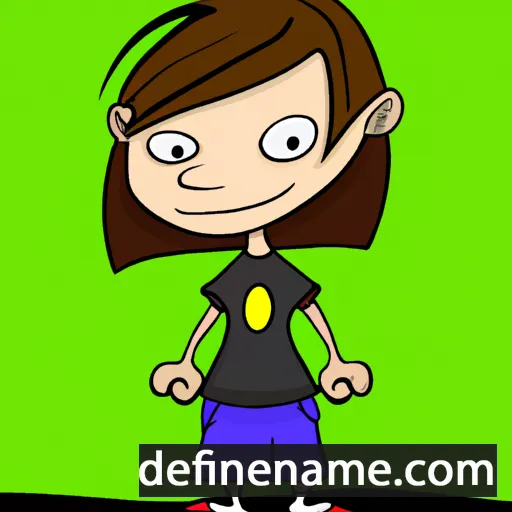 cartoon of the name Simi