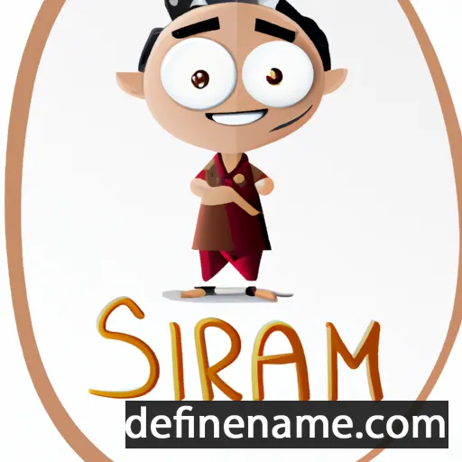 Simiram cartoon