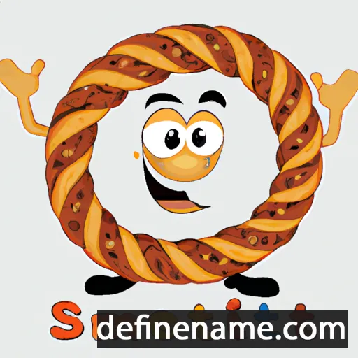 cartoon of the name Simit