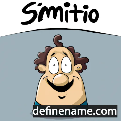 cartoon of the name Simonetto