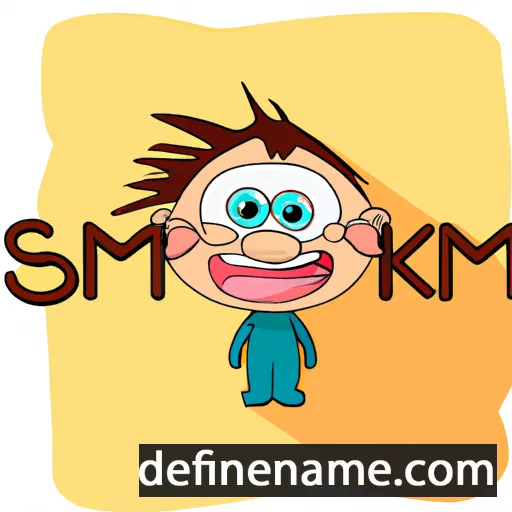 cartoon of the name Şimşek