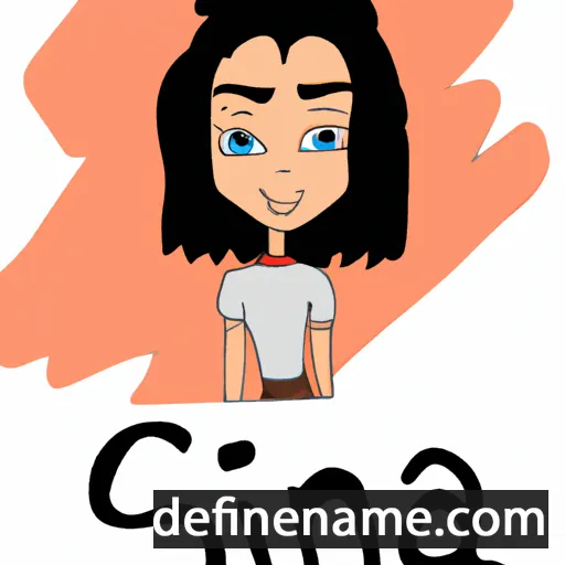 cartoon of the name Sina