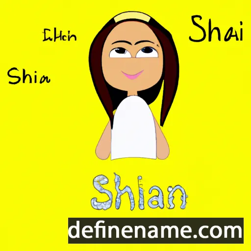 cartoon of the name Sinah