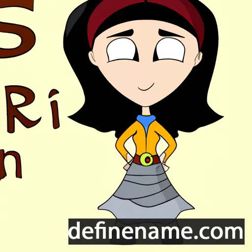 Sinara cartoon