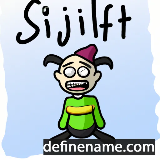 cartoon of the name Sinfjötli