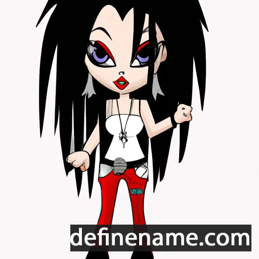 Siouxsie cartoon