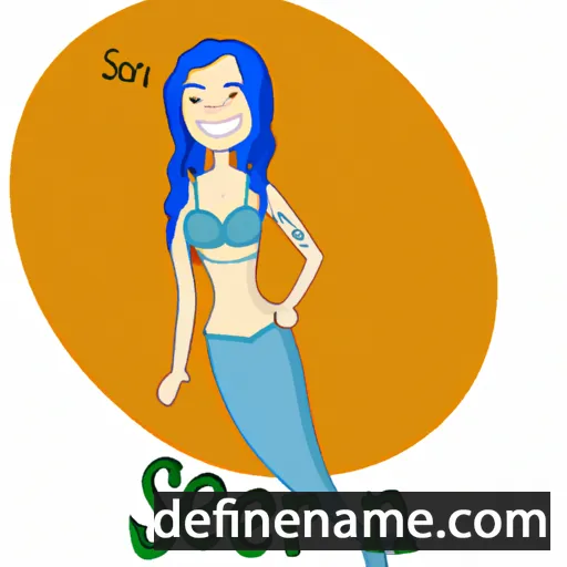 cartoon of the name Siren