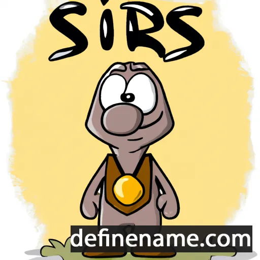 Sirijus cartoon