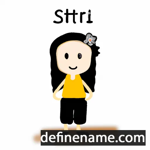 Sirikit cartoon