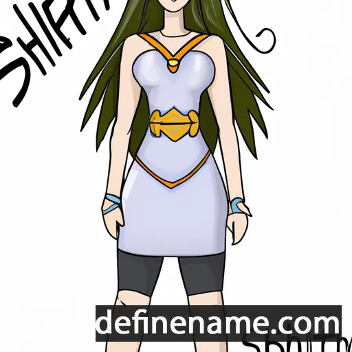 cartoon of the name Sirithia