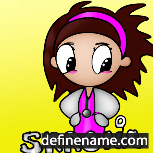 cartoon of the name Sirona