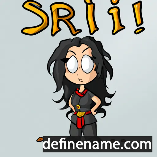 cartoon of the name Sirrí