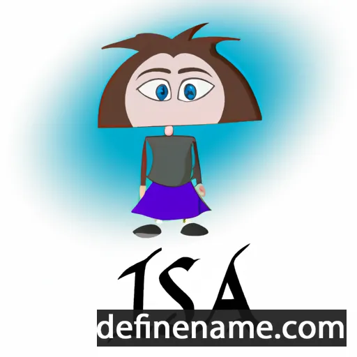 cartoon of the name Siska