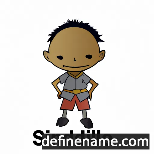 cartoon of the name Sithandilizwe