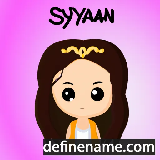 Siyana cartoon