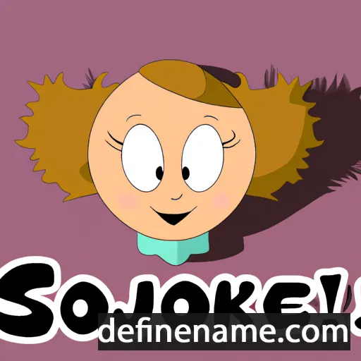 Sjoukje cartoon