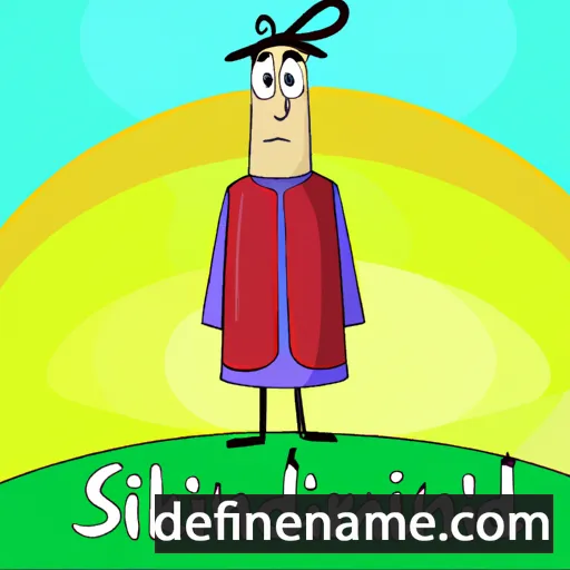 cartoon of the name Skandini