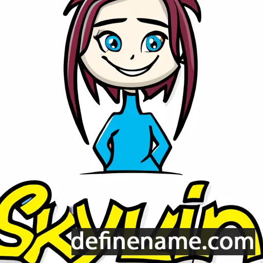 Skilynn cartoon