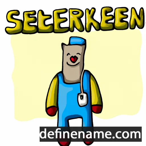 Sklerijenn cartoon