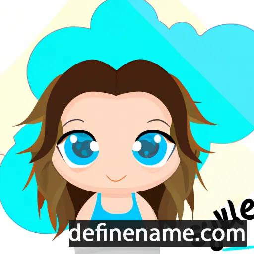 Skylie cartoon