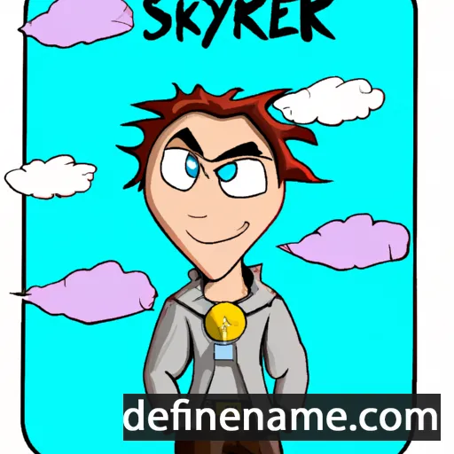 Skylyr cartoon