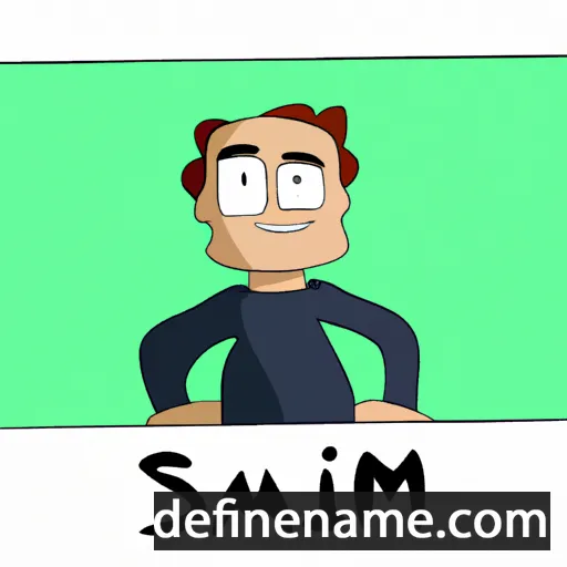 Smaïn cartoon