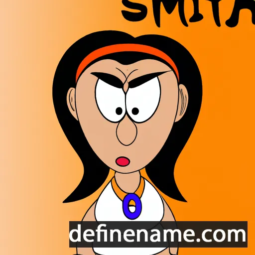 Smrita cartoon