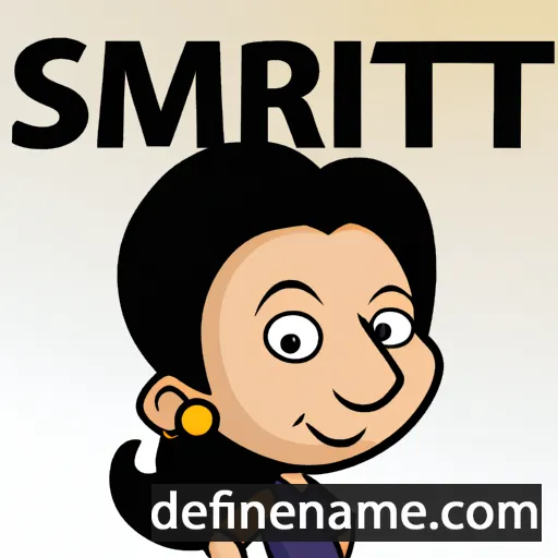 Smriti cartoon