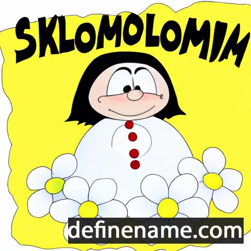 Snöblomma cartoon