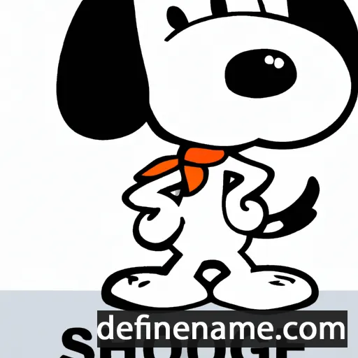 Snoopy cartoon