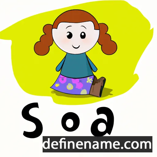 Sóla cartoon