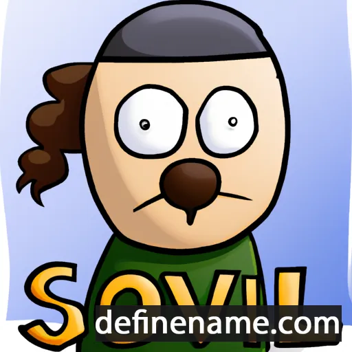 cartoon of the name Sölvi