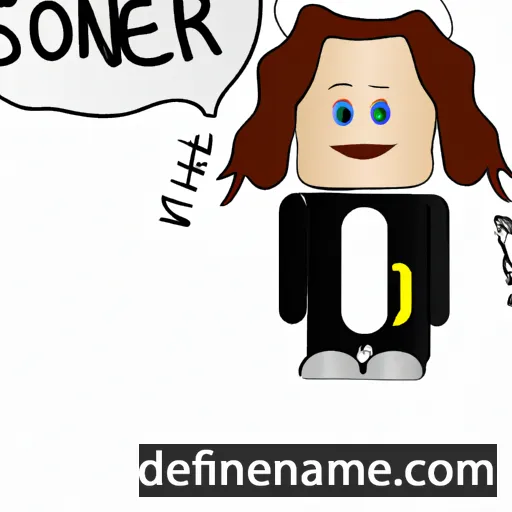 cartoon of the name Sørene