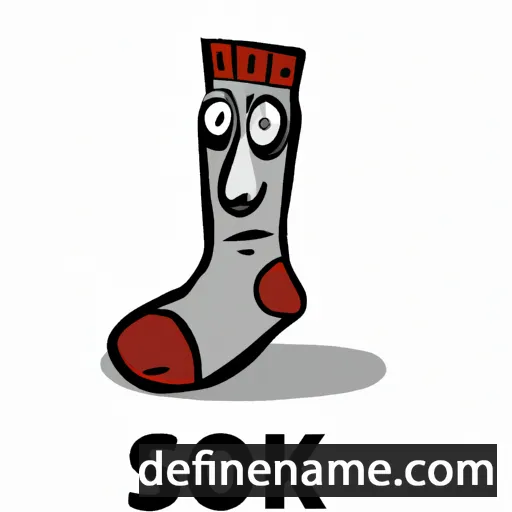 Socks cartoon