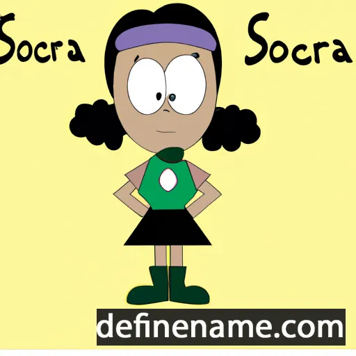 Socorra cartoon