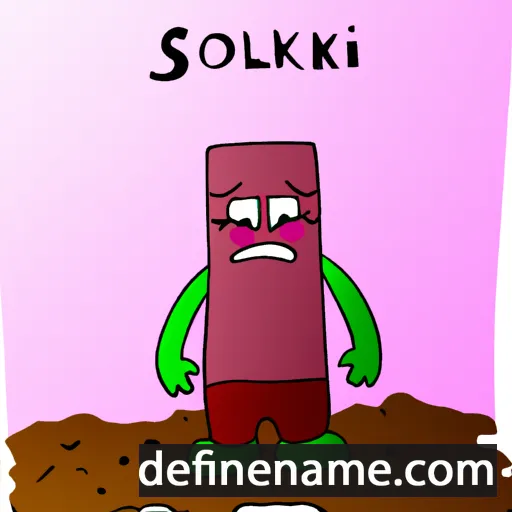 cartoon of the name Soilikki