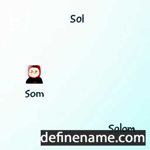 Solamh cartoon