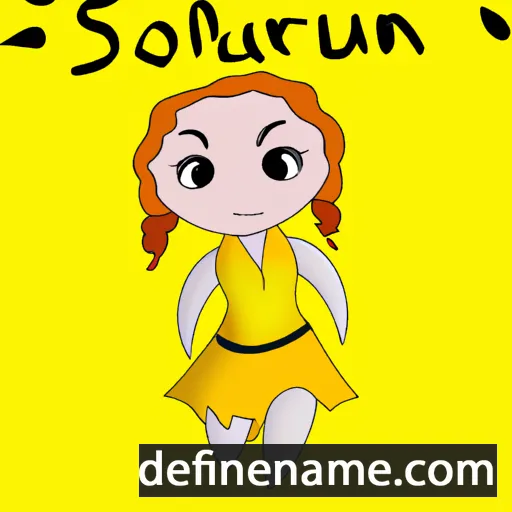 Solrun cartoon