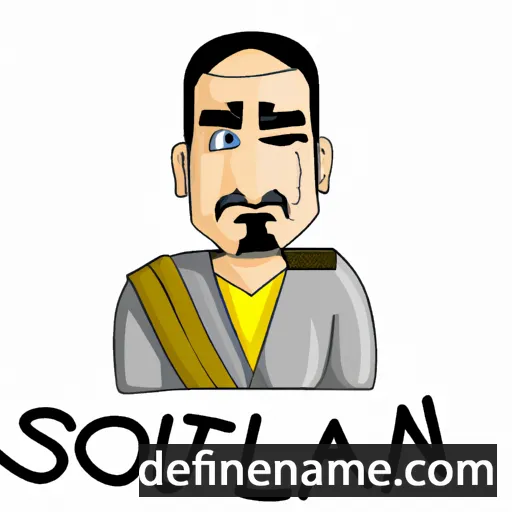 cartoon of the name Soltan