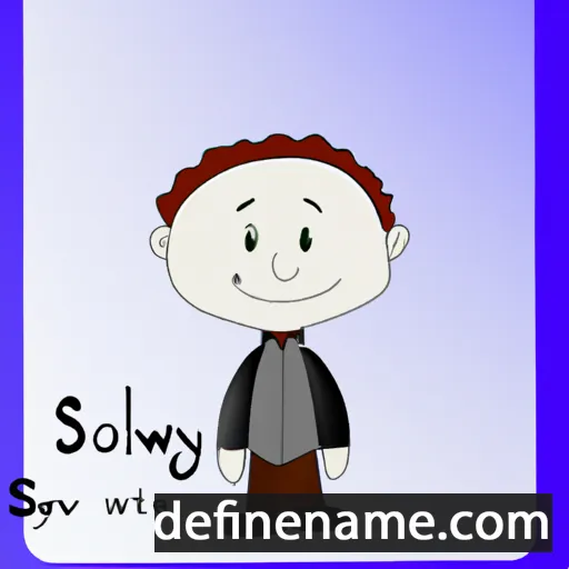 cartoon of the name Solway