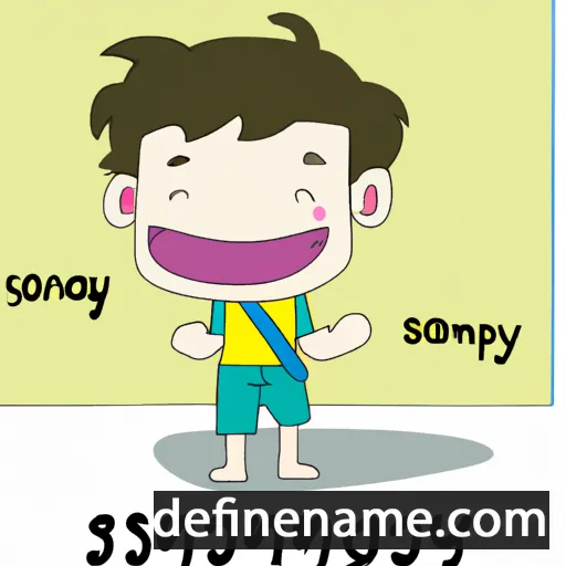 Somchay cartoon