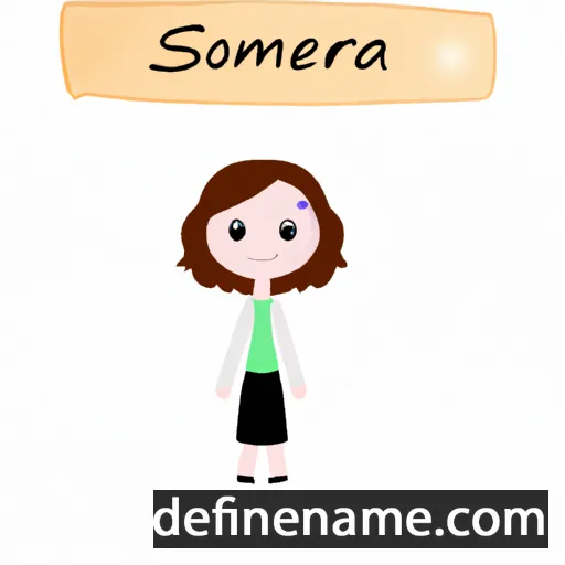 Somera cartoon